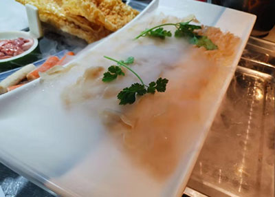 盐城火锅涮煮菜品-鲜鹅肠